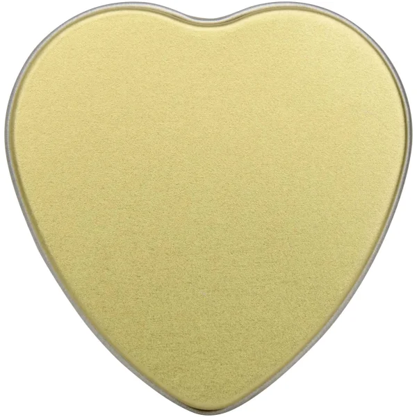 Immagine Candela in scatola di latta a forma di cuore all'aroma di vaniglia Blissful