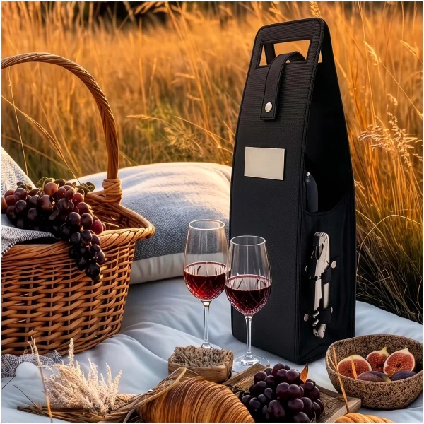 Immagine SCX.design K09 - Custodia per bottiglia di vino