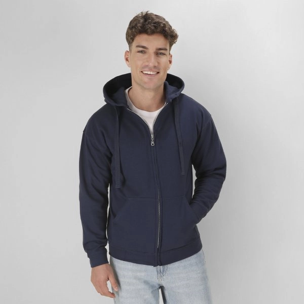 Felpa con Cappuccio Adulto + Zip 