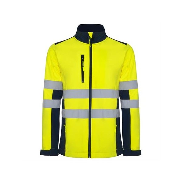 Immagine R9303 - Roly Antares Giubbino Soft Shell Uomo Alta Visibilità