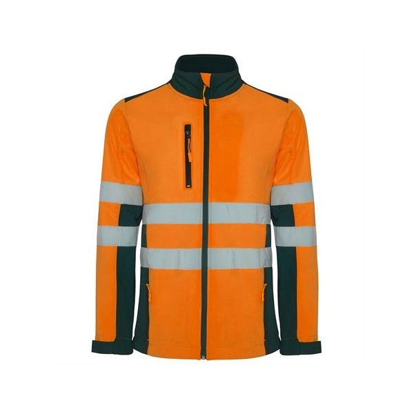 Immagine R9303 - Roly Antares Giubbino Soft Shell Uomo Alta Visibilità