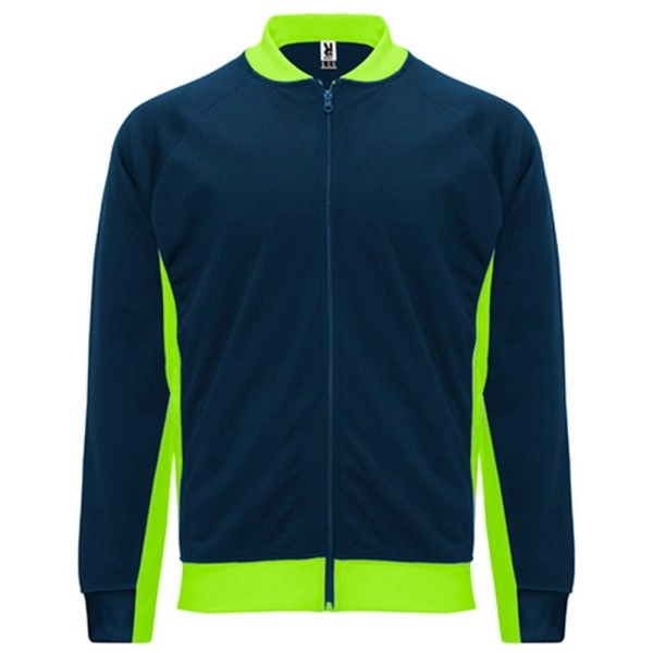 R11162655222 ROLY ILIADA TUTE DA GINNASTICA Uomo BLU NAVY/VERDE FLUO tg 10 ANNI